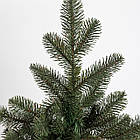 Лита штучна ялинка зелена 120 см на пластиковій підставці SOK-M-D-4, фото 9