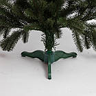 Лита штучна ялинка зелена 150 см на пластиковій підставці SOK-M-D-5, фото 3