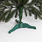 Лита штучна ялинка зелена 180 см на пластиковій підставці SOK-M-D-6, фото 5