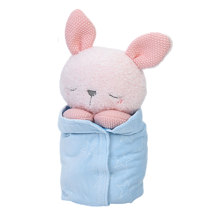 Нічник дитячий Тваринка (2 види: зайчик/коала, плюш, висота 23 см, музика, білий шум, рухливий живіт) 933-184E-186E, фото 2