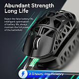 Ігрова миша ATTACK SHARK R3, бездротова 8K, 46 г, сенсор PixArt PAW3395, магнієвий корпус, 26000 DPI, BT/2.4G/USB, чорна, фото 4