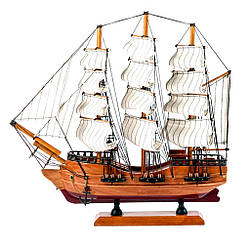 Модель корабля дерев'яна 34 см SH501G