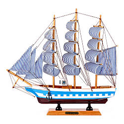 Модель корабля дерев'яна 34 см 3326