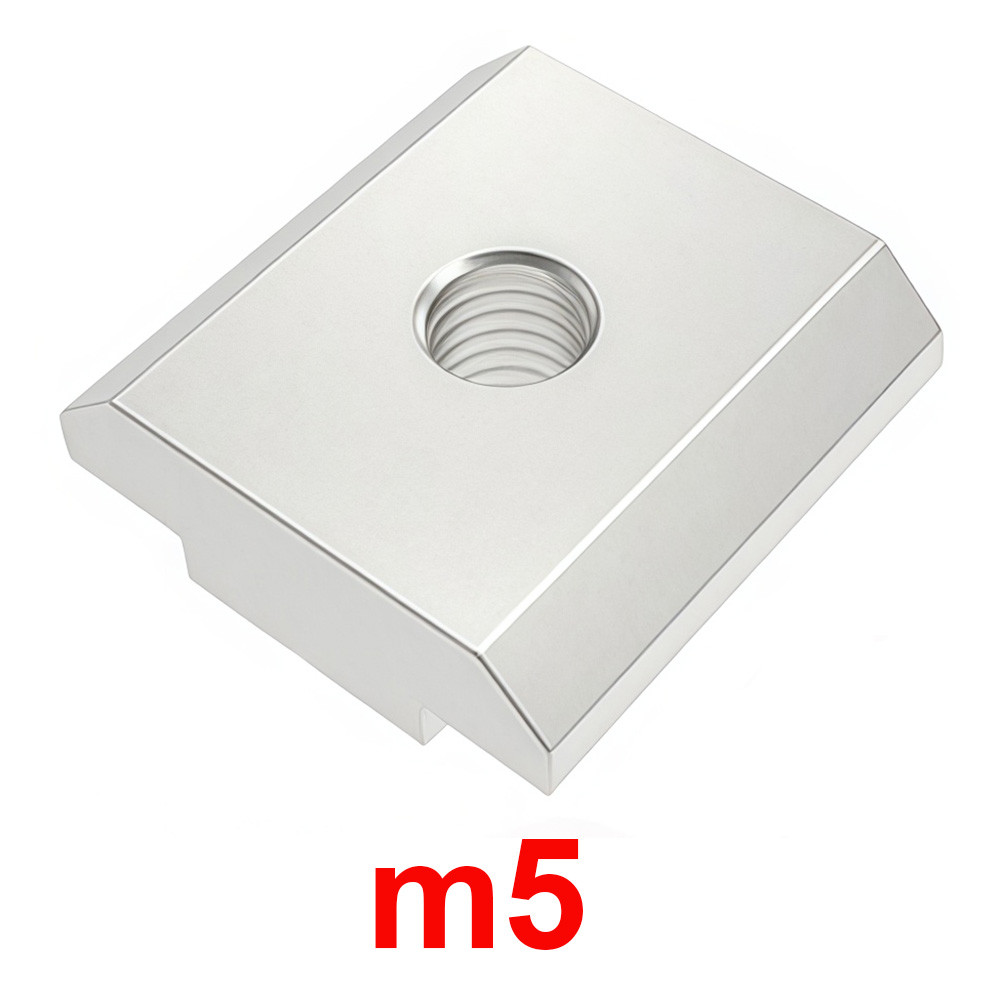Т-гайка М5 заставна паз 8 для алюмінієвого профілю 30