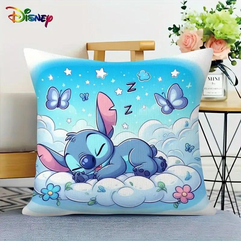 Подушка із принтом спящего Стіча, фото 1