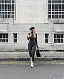 Комбінезон на флісі для милих дам "Рубчик". Розміри: 42-44, 44-46, 46-48, фото 4