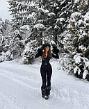 Комбінезон на флісі для милих дам "Рубчик". Розміри: 42-44, 44-46, 46-48, фото 2