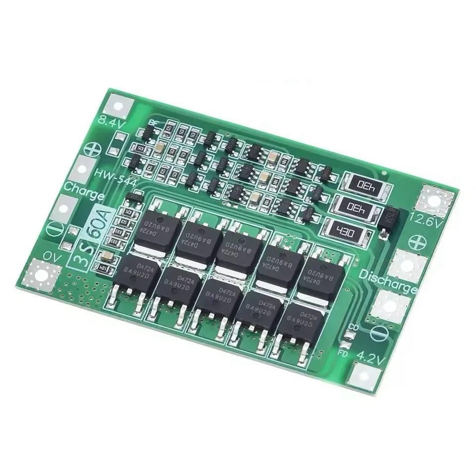 Контролер BMS 11.1-12.6V 3S 60A