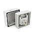 Вимикач зовнішнього монтажу, двосторонній висновок, IP65, AC:250V, 16A, Grey, фото 2