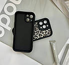 Чехол на iPhone з леопардовым принтом 14 pro max, фото 2