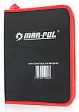 MARPOL Знімач для демонтажу оббивки / кліпс автомобільного салону та магнітол 43 шт в чохлі M57453, фото 6