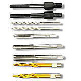 GEKO Набір для вилучення свічок розжарювання та реставрації різьби G02794, фото 2