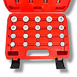 MAR-POL Набір для оновлення різьблення масляних пробок 64 ел M57609, фото 3