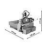 Верстат з ЧПК C-6040, 2.2 kW, фрезерно-гравірувальний з водяним охолодженням, фото 6