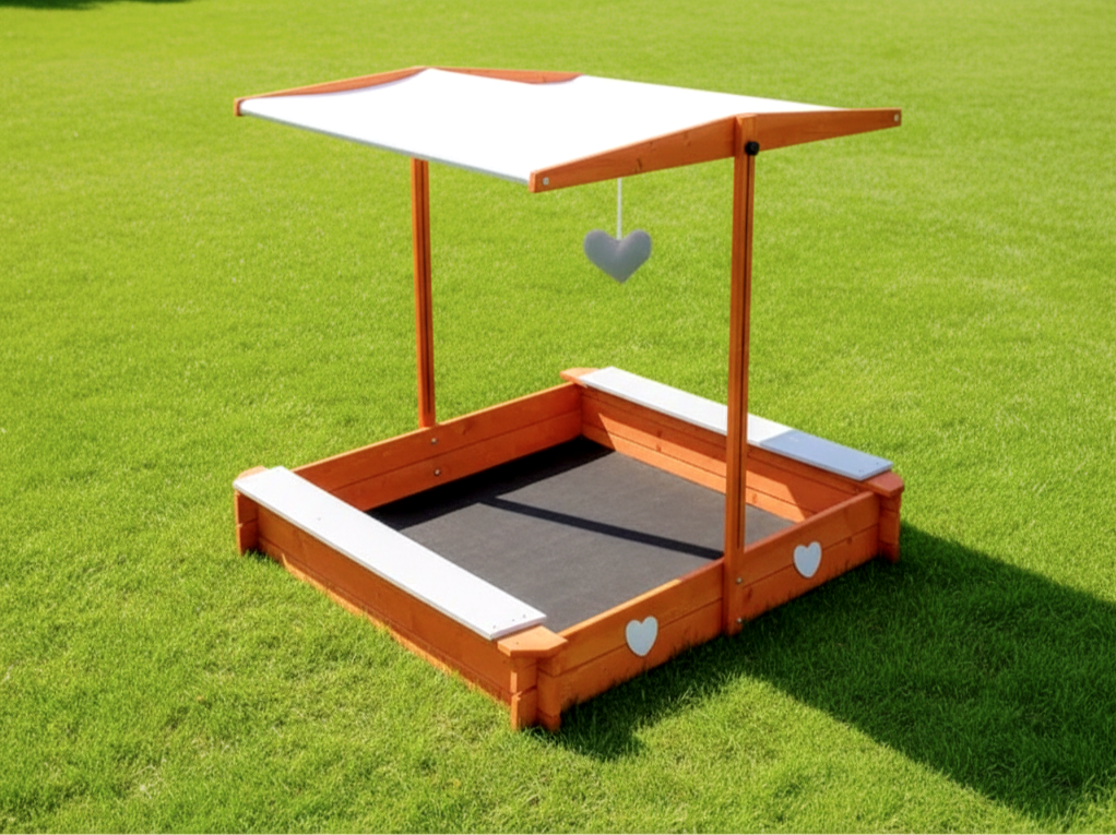 Складана пісочниця з дахом IsoTrade 24215, фото 1