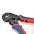Крімпер CINLINELE HCS8 16-6 для обтиску кабельного накінечника, 0.08-16mm2, Blue-red, фото 2