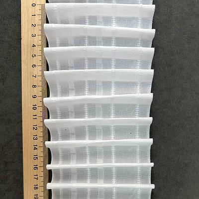 Шторна тасьма "Преміум" олівець 1:2,5 100 мм біла 22-913тс