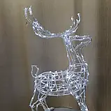 Світлодіодна 3D Фігура Олень 70 см, фото 7