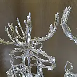 Світлодіодна 3D Фігура Олень 70 см, фото 8