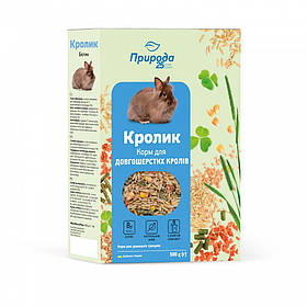 Корм Природа Кролик Біотин для довгошерстих кролів 500 г