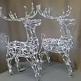 Світлодіодна 3D Фігура Олень 70 см, фото 2