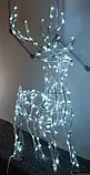 Світлодіодна 3D Фігура Олень 70 см, фото 9