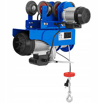 Тельфер електричний SUWNICA 300/600 кг з кареткою 1000 кг лебідка електрична будівельно монтажна електричний підйомник тельфер