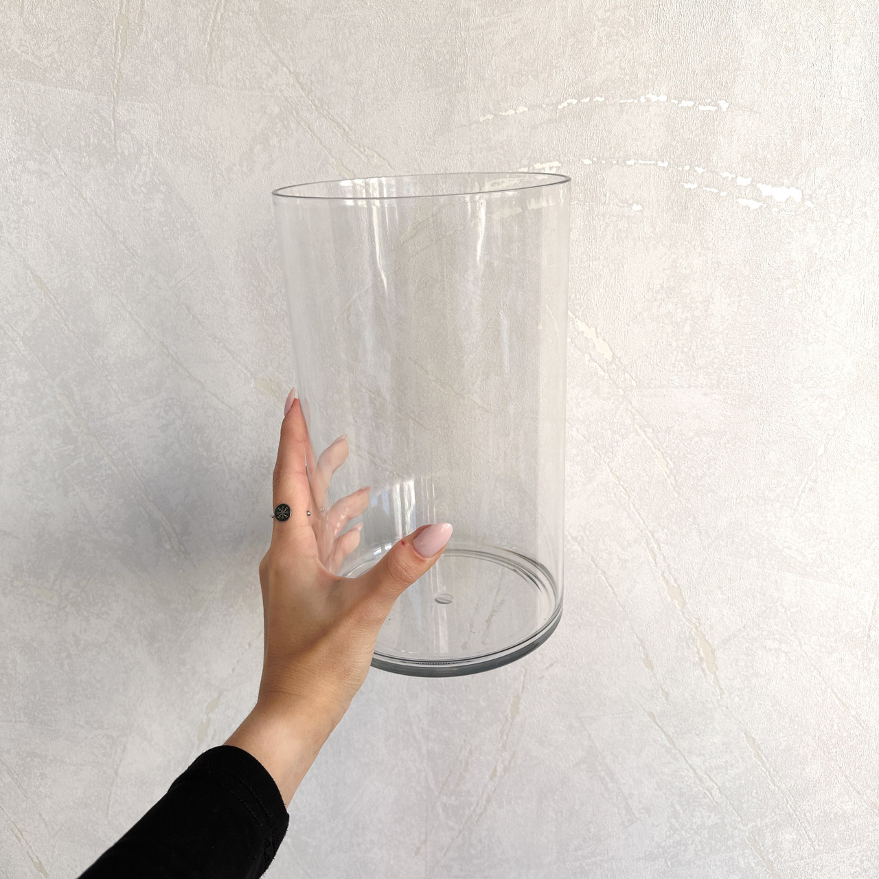 Ваза для квітів пластикова, 15 х 25 см, фото 1