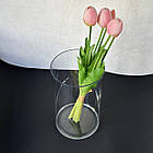 Ваза для квітів пластикова, 15 х 25 см, фото 4