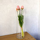 Ваза для квітів пластикова, 12 х 35 см, фото 3