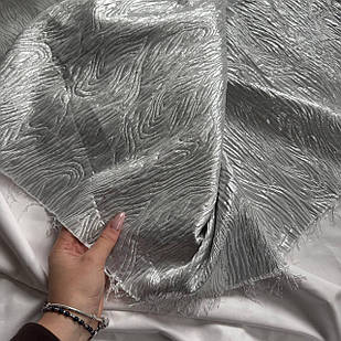 Люрекс срібло