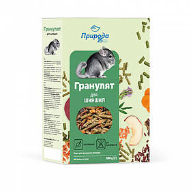 Корм Природа Гранулят для шиншилл 500 г
