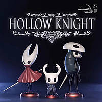 Набор фигурок Hollow Knight (3 шт) - The Knight, Hornet, Quirrel, коллекционные игрушки, настольные модели, для фанатов игры