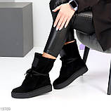 Жіночі коричневі черевики, жіночі шкіряні челсі, жіночі зимові черевики, натуральні жіночі черевики, фото 4