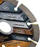 Диск алмазний 125×2.0×22.23 мм сегментний для плитки Procraft DS125, фото 3