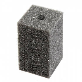 Губка для внутрішнього фільтра пряма крупнопориста 10х10х20 см