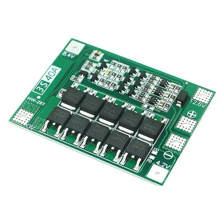 Контролер BMS 11.1-12.6V 3S 40A
