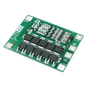 Контролер BMS 11.1-12.6V 3S 40A, фото 1