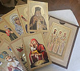 Аналойна ікона Двонадесяті свята в  темному фігурному кіоті, розмір 41*31, сюжет 20*30, 28 сюжетів, фото 7