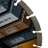 Диск алмазний 230×2.6×22.23 мм сегментний для плитки Procraft DS230, фото 3