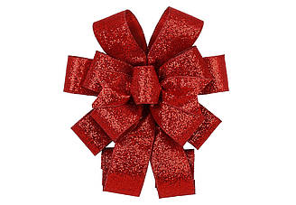 Бант новорічний червоний 79 см