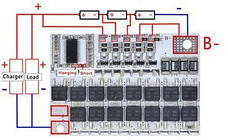 Контролер BMS 11.1-12.6V 3S 100A, фото 5