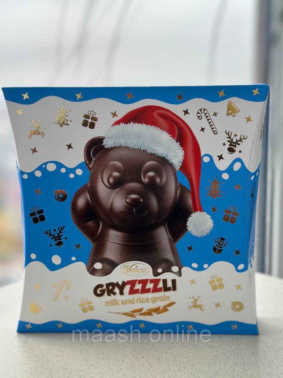 Цукерки праліне з молочного шоколаду Gryzzzli Milk Vorbo 156, фото 1