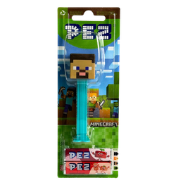 Іграшка  Minecraft з цукерками без глютену PEZ 17г Угорщина, фото 1