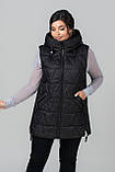 Жилет Андорра 50 чорний, фото 4