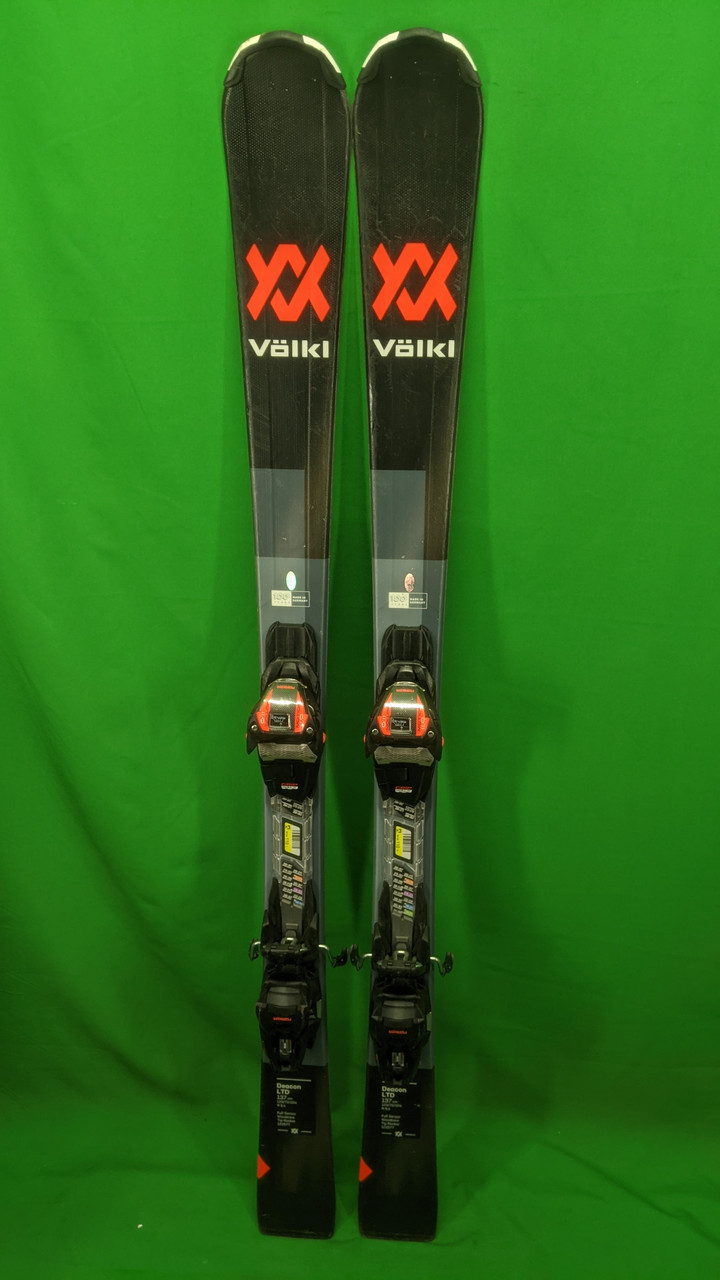 Гірські лижі Volkl Deacon LTD 137 см карвінг 2023р б/у, фото 1