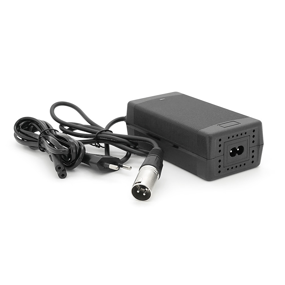 Зарядний пристрій акумуляторів LiFePO4 12V (14.6V), 4S,10A, штекер 3PXLR, з індикацією, фото 1