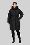 Пальто Хелена 52 чорний, фото 4