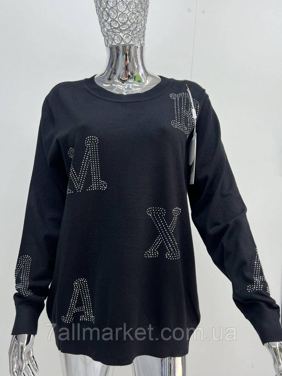 Кофта жіноча кашемір зі стразами розмір 56-58 (мікс) "CHINH" недорого від прямого постачальника