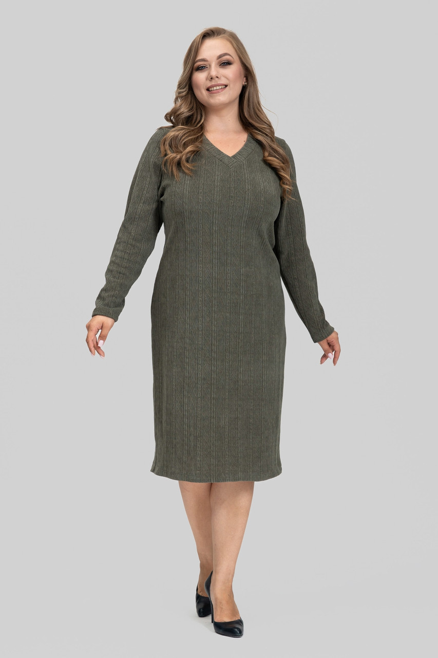 Сукня Софі 50 оливка, фото 1